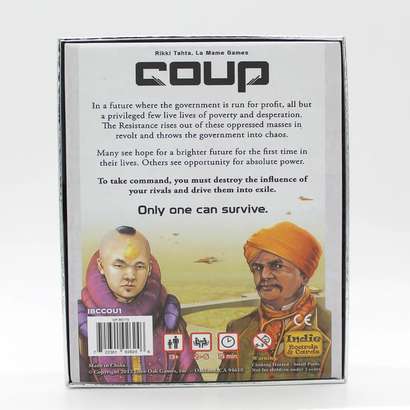 Coup Reformation Board Game 2-6 Players For Party/Family ,English And Chinese Edition Easy To Play2019
Coup Reformation Board Game 2-6 Players For Party/Family ,English And Chinese Edition Easy To Play2019