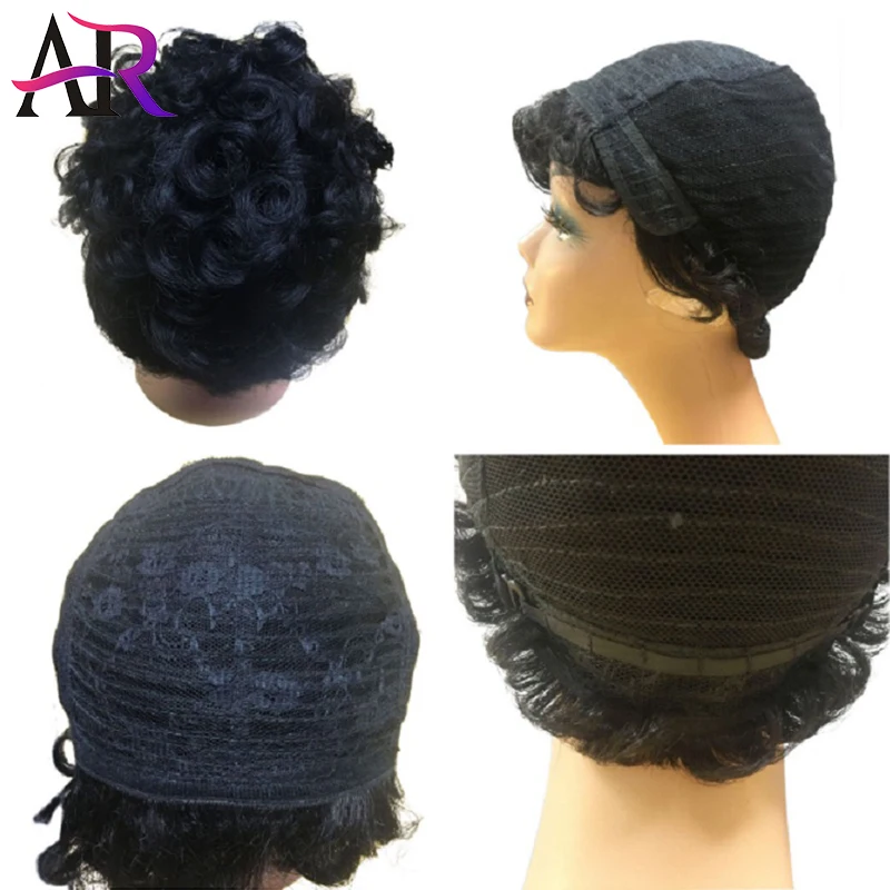 100% Human Hair Wigs For Black Women 4# Afro Curly Wigs Brazilian Short Human Hair Wig Full Machine Pixie Cut Wig
100% Human Hair Wigs For Black Women 4# Afro Curly Wigs Brazilian Short Human Hair Wig Full Machine Pixie Cut Wig
