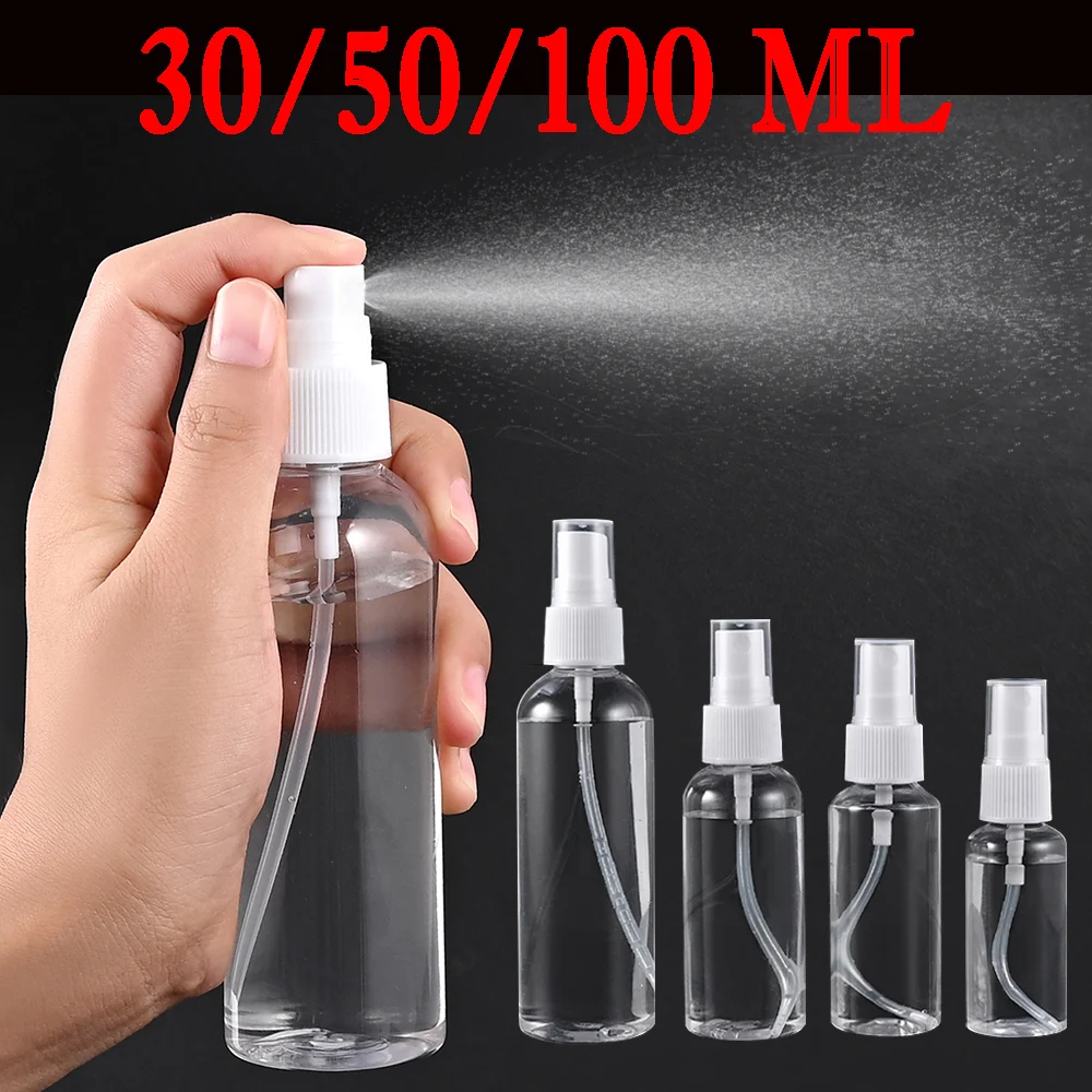 30PCS New Transparent Refillable Clear Plastic Perfume Bottle with White Caps Empty Alcohol Spray Bottles
30PCS New Transparent Refillable Clear Plastic Perfume Bottle with White Caps Empty Alcohol Spray Bottles