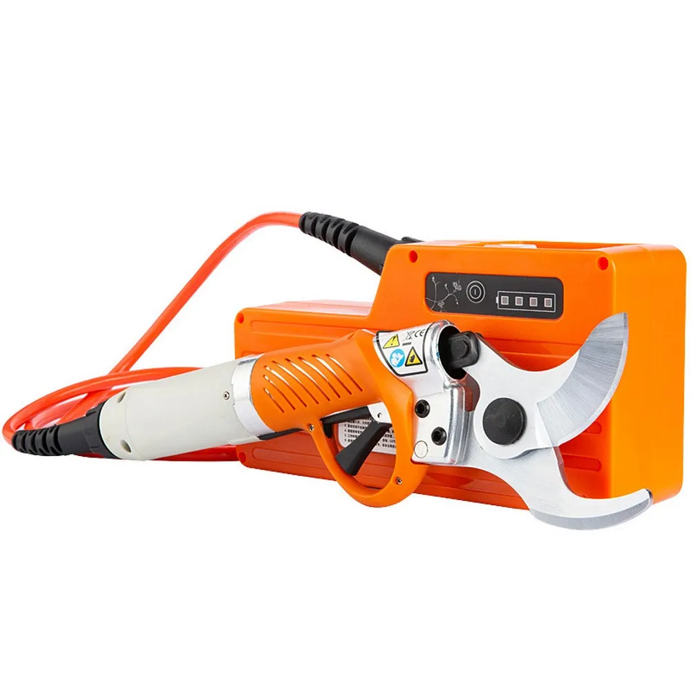 450W Electric Shears Electric Pruner 36V 4400mah Lithium Battery Electric Pruning Shear Orchard Scissors for Fruit Tree Garden
450W Electric Shears Electric Pruner 36V 4400mah Lithium Battery Electric Pruning Shear Orchard Scissors for Fruit Tree Garden
