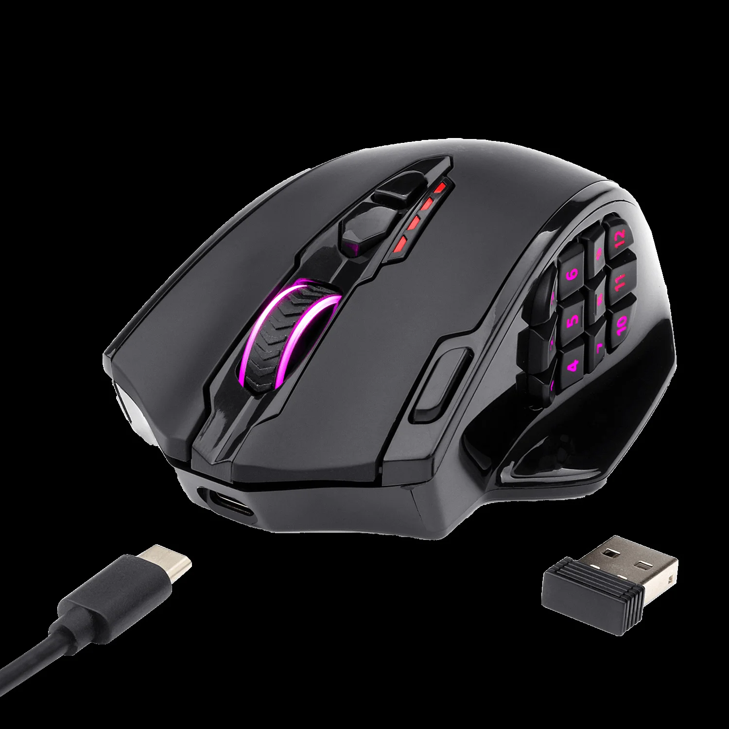 Redragon M913 2.4G Wireless Gaming Mouse 16000 DPI RGB Gaming Mouse With 16 Programmable Buttons MMO Fps For Gamer Laptop
Redragon M913 2.4G Wireless Gaming Mouse 16000 DPI RGB Gaming Mouse With 16 Programmable Buttons MMO Fps For Gamer Laptop