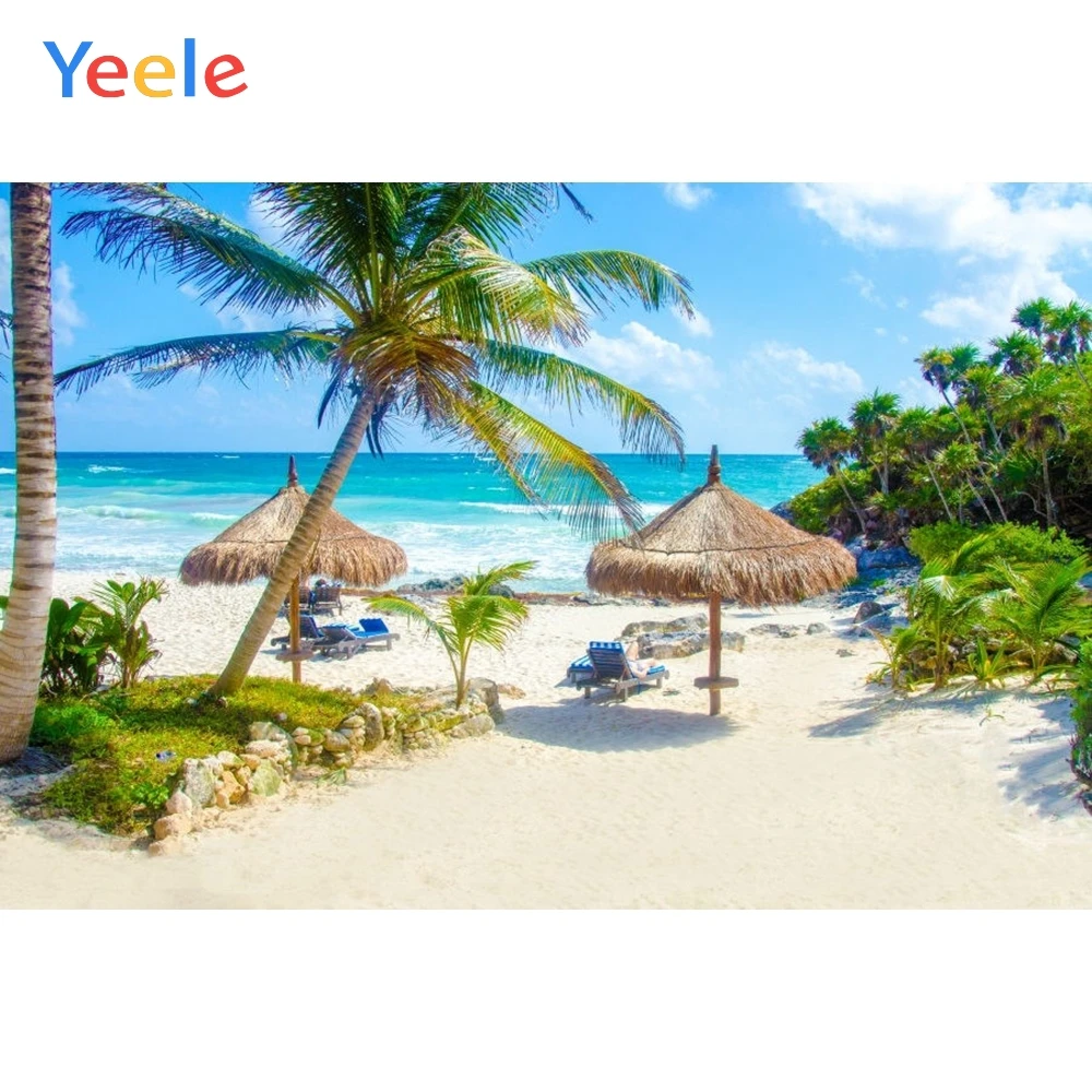 Yeele Seaside Palm Tree Beach Scene Natural Scenery Photography Backgrounds Custom Photographic Backdrop For Photo Studio Props
Yeele Seaside Palm Tree Beach Scene Natural Scenery Photography Backgrounds Custom Photographic Backdrop For Photo Studio Props