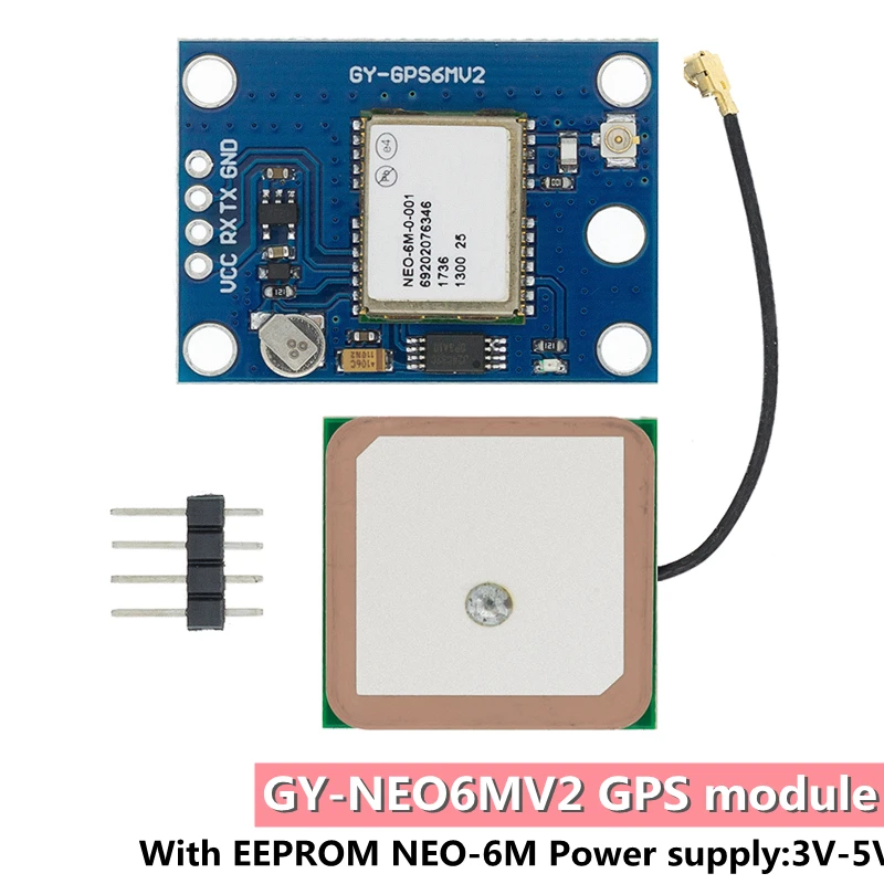 GY-NEO6MV2 Новый NEO-6M GPS модуль NEO6MV2 с управлением полетом EEPROM MWC APM2.5 большая антенна для