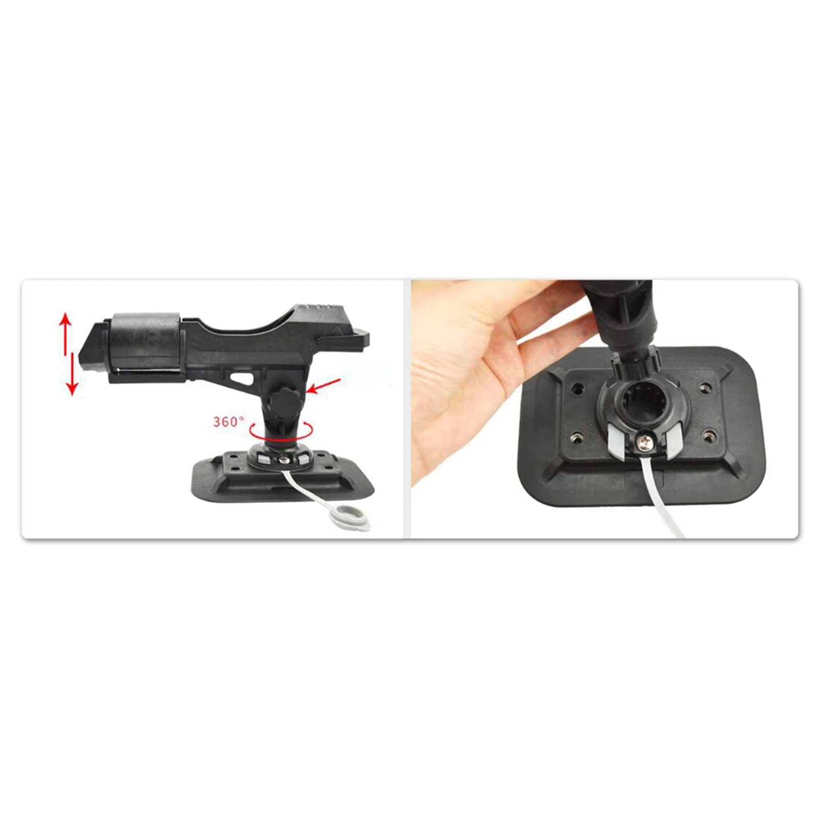 Fishing Support Rod Holder Bracket Kayaking Yacht Fishing Tackle Tool Strong 360 Degrees Rotatable Accessories Pole Bracket
Fishing Support Rod Holder Bracket Kayaking Yacht Fishing Tackle Tool Strong 360 Degrees Rotatable Accessories Pole Bracket