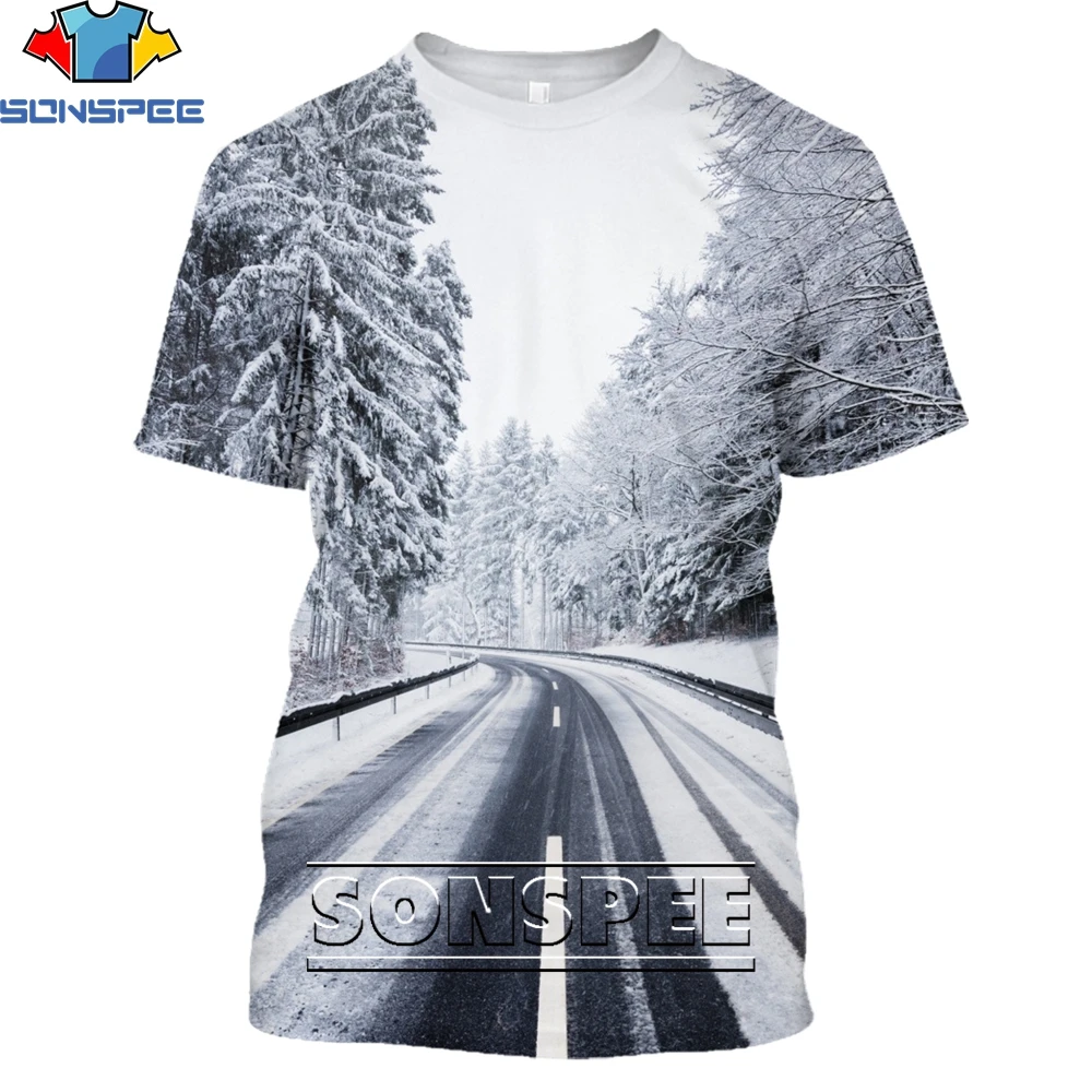 SONSPEE 3D Nature View Casual Men Unisex TShirt Harajuku Short sleeve Streetwear Clothing Tops
SONSPEE 3D Nature View Casual Men Unisex TShirt Harajuku Short sleeve Streetwear Clothing Tops
