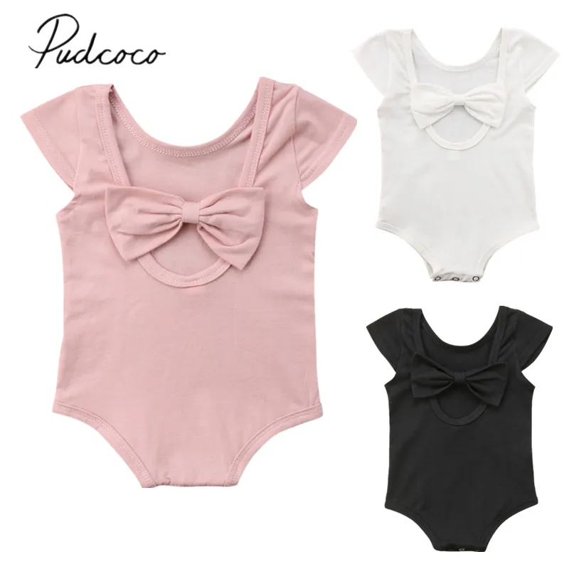 0-24 Months Brand New Summer Casual Toddler Baby Girl Romper Short Sleeve Solid Back Bow Jumpsuits Romper Btief Outfit Wholesale
0-24 Months Brand New Summer Casual Toddler Baby Girl Romper Short Sleeve Solid Back Bow Jumpsuits Romper Btief Outfit Wholesale