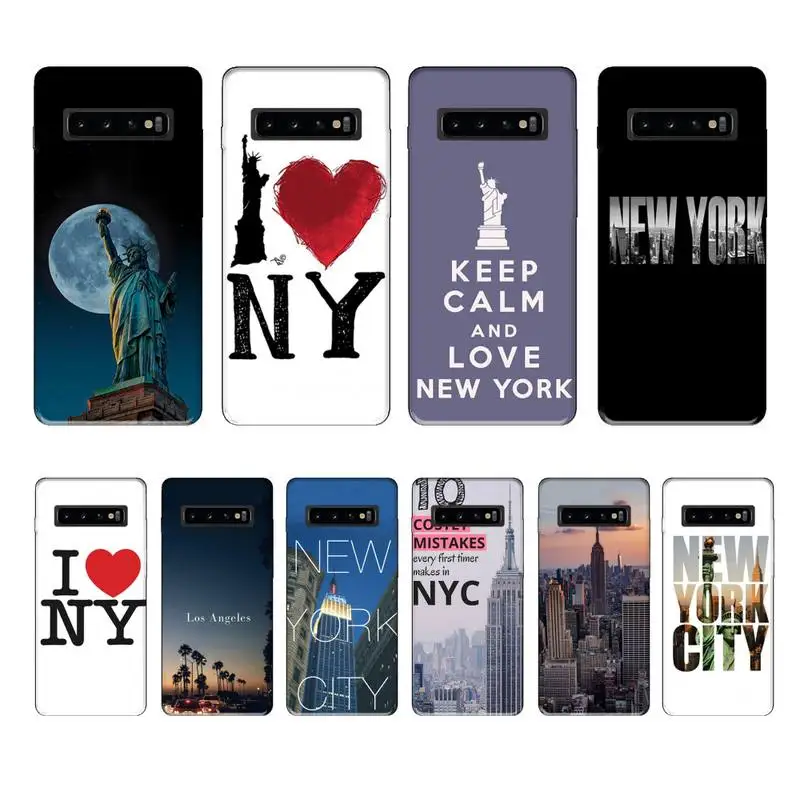 America new york case etui for samsung galaxy A10 A20 A30S A40 A50 A51 A70 A71 note 8 9 10 case s cover
America new york case etui for samsung galaxy A10 A20 A30S A40 A50 A51 A70 A71 note 8 9 10 case s cover