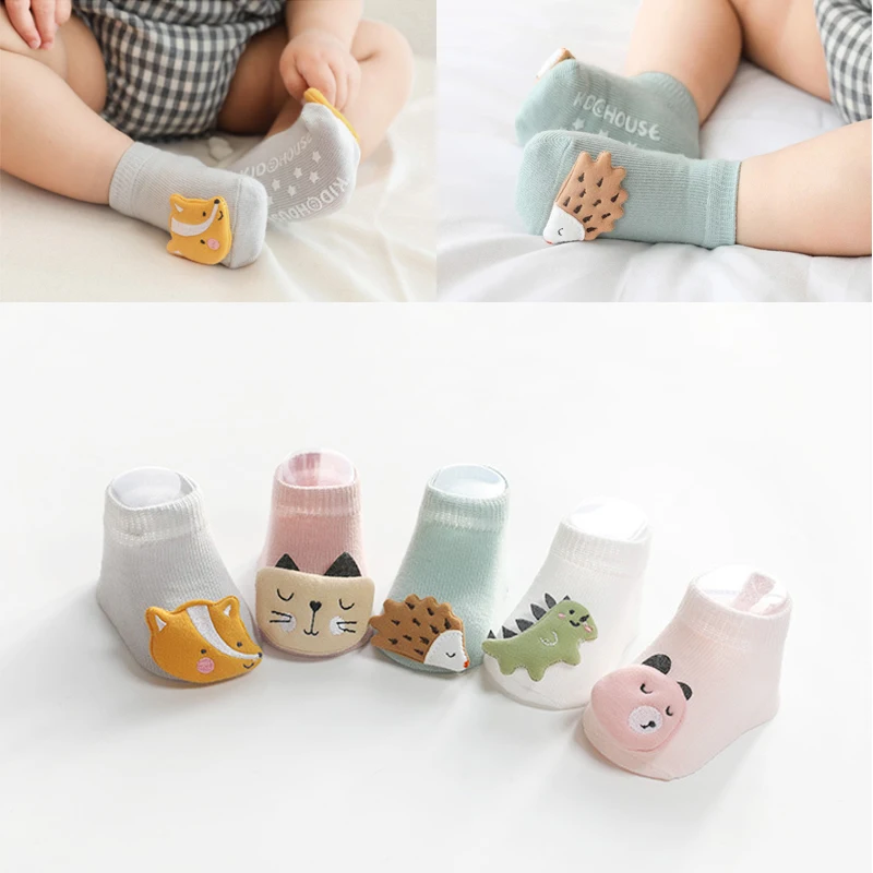 Non-Slip Children's Socks, baby Accessories, Cotton Socks With Animal Designs, For Spring And Summer
Non-Slip Children's Socks, baby Accessories, Cotton Socks With Animal Designs, For Spring And Summer