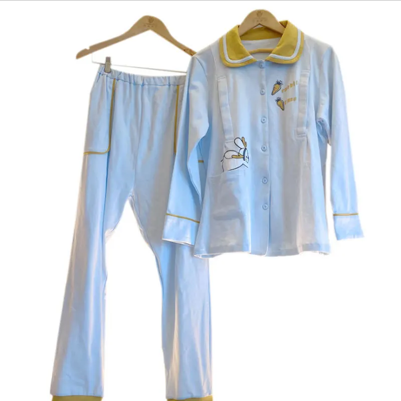 Package material processing finished moon clothing new cotton pregnant women's pajama manufacturers can breastfeed
Package material processing finished moon clothing new cotton pregnant women's pajama manufacturers can breastfeed