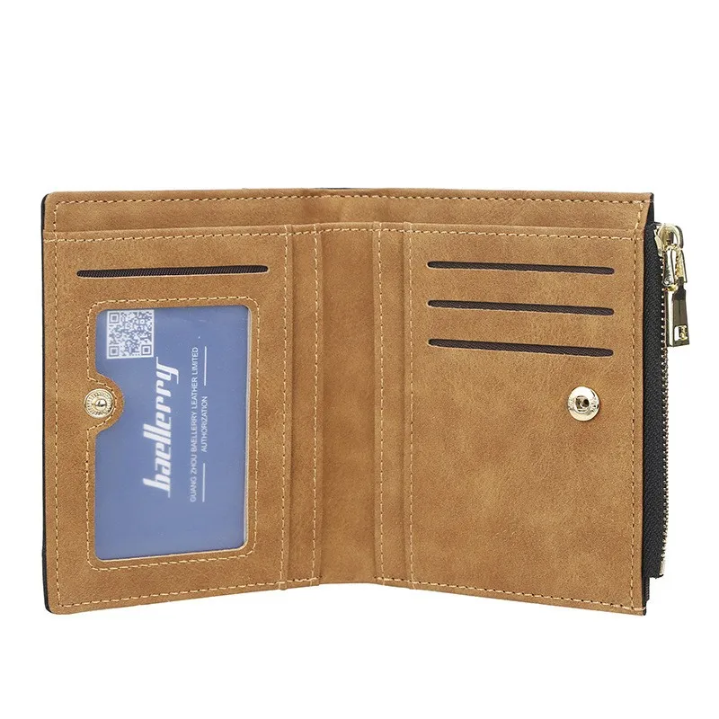 Quality Guarantee Men's Short Wallet Soft Leather Business Zipper Clutch Bag masculina Bifold Slim Vintage Card Holders for Men
Quality Guarantee Men's Short Wallet Soft Leather Business Zipper Clutch Bag masculina Bifold Slim Vintage Card Holders for Men
