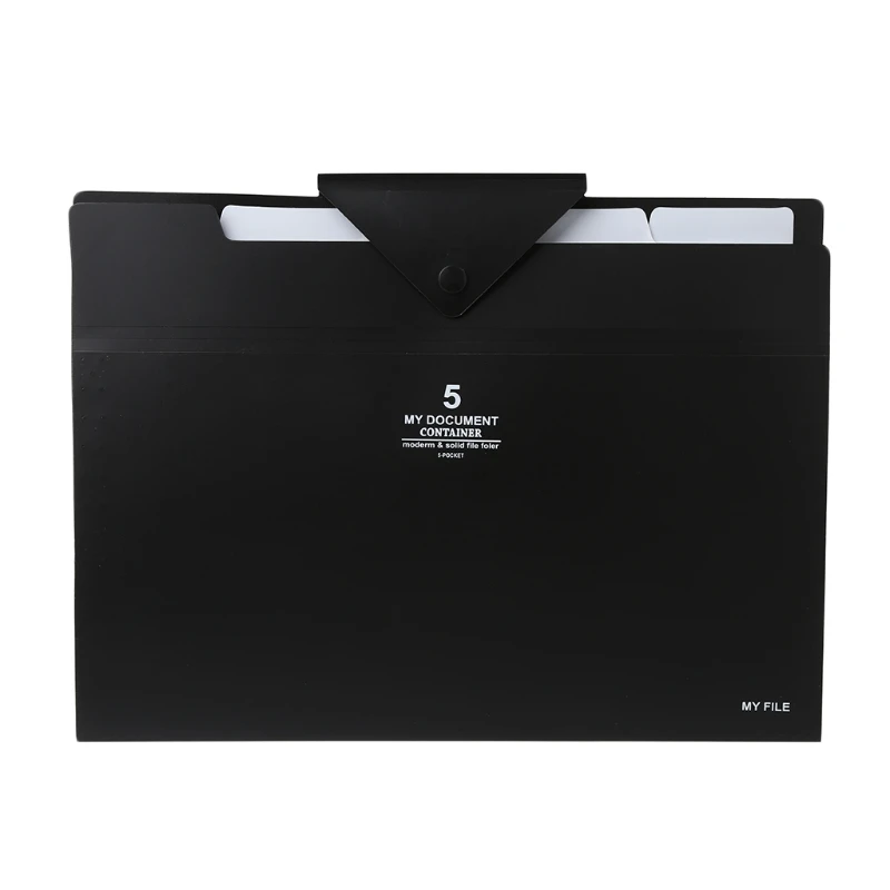 1Pc 5 layer Expanding File Folder Organ Bag A4 Organizer Paper Hold Document Folder 
1Pc 5 layer Expanding File Folder Organ Bag A4 Organizer Paper Hold Document Folder