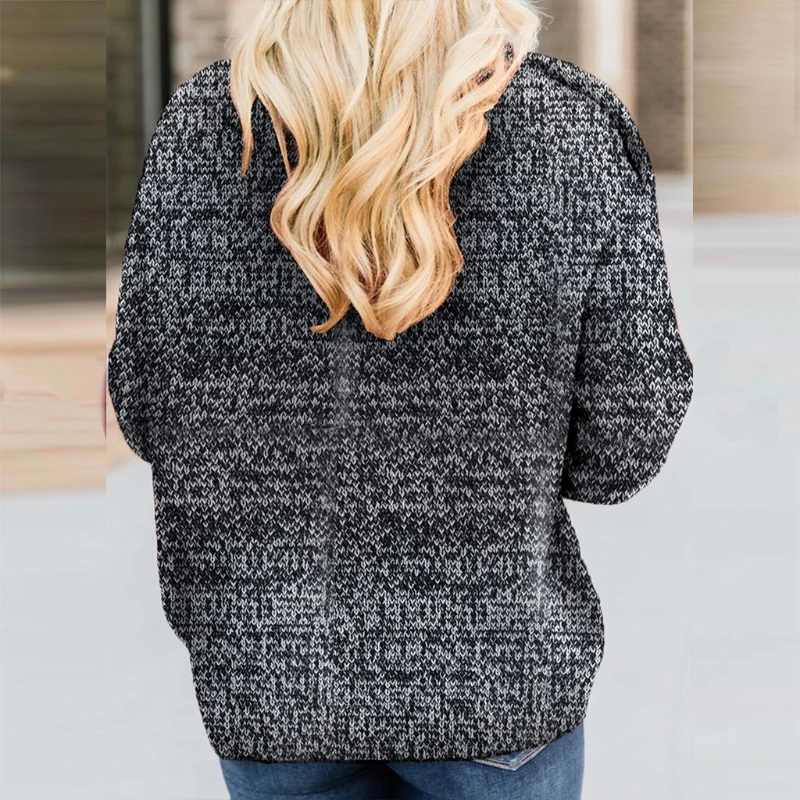 Women Winter Long Sleeve O-Neck Sweater Cute Buttons Lapel Collar Knitted Pullover Tops Solid Color Casual Loose Jumper Shirts
Women Winter Long Sleeve O-Neck Sweater Cute Buttons Lapel Collar Knitted Pullover Tops Solid Color Casual Loose Jumper Shirts