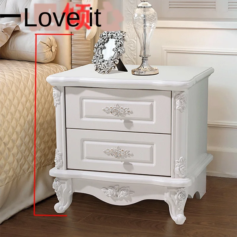 European Style Bedside Table Simple Multi-function Paint Storage Storage Cabinet Large Capacity Drawer Mute Slide Rail Furniture
European Style Bedside Table Simple Multi-function Paint Storage Storage Cabinet Large Capacity Drawer Mute Slide Rail Furniture