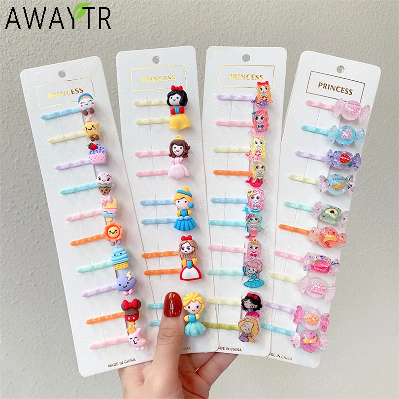 10Pcs/Set New Girls Cute Colorful Cartoon Flower Candy Hairpins Kids Sweet Hair Clip Barrettes Headband Fashion Hair Accessories
10Pcs/Set New Girls Cute Colorful Cartoon Flower Candy Hairpins Kids Sweet Hair Clip Barrettes Headband Fashion Hair Accessories