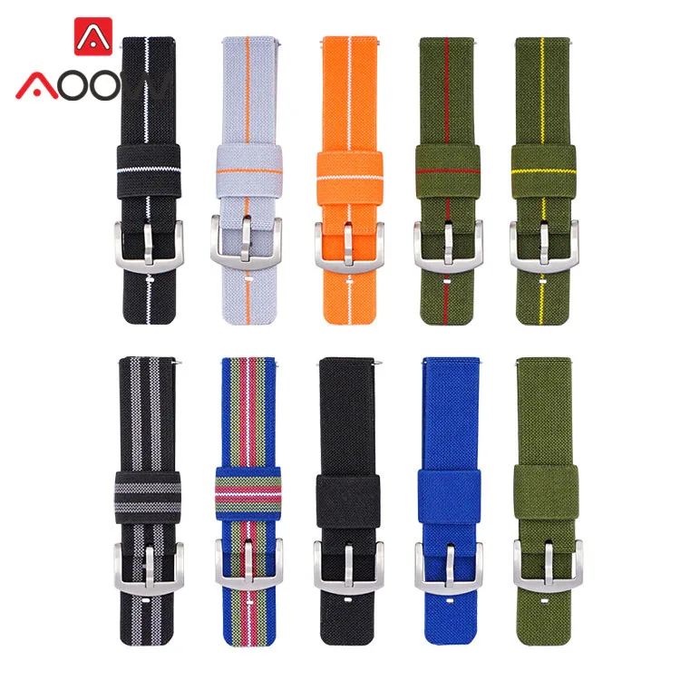20mm 22mm Woven Nylon Strap Quick Release Men Sport Replacement Wrist Band for Samsung S3 Huawei Watch GT 2 46mm Amazfit GTS 2e
20mm 22mm Woven Nylon Strap Quick Release Men Sport Replacement Wrist Band for Samsung S3 Huawei Watch GT 2 46mm Amazfit GTS 2e