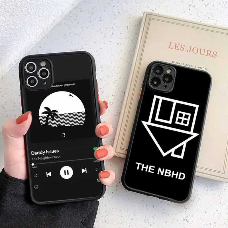 The Neighbourhood NBHD Phone Case Black Transparent Matte For IPhone 7 8 11 12 S Mini Pro X XS XR MAX Plus Cover Shell
The Neighbourhood NBHD Phone Case Black Transparent Matte For IPhone 7 8 11 12 S Mini Pro X XS XR MAX Plus Cover Shell