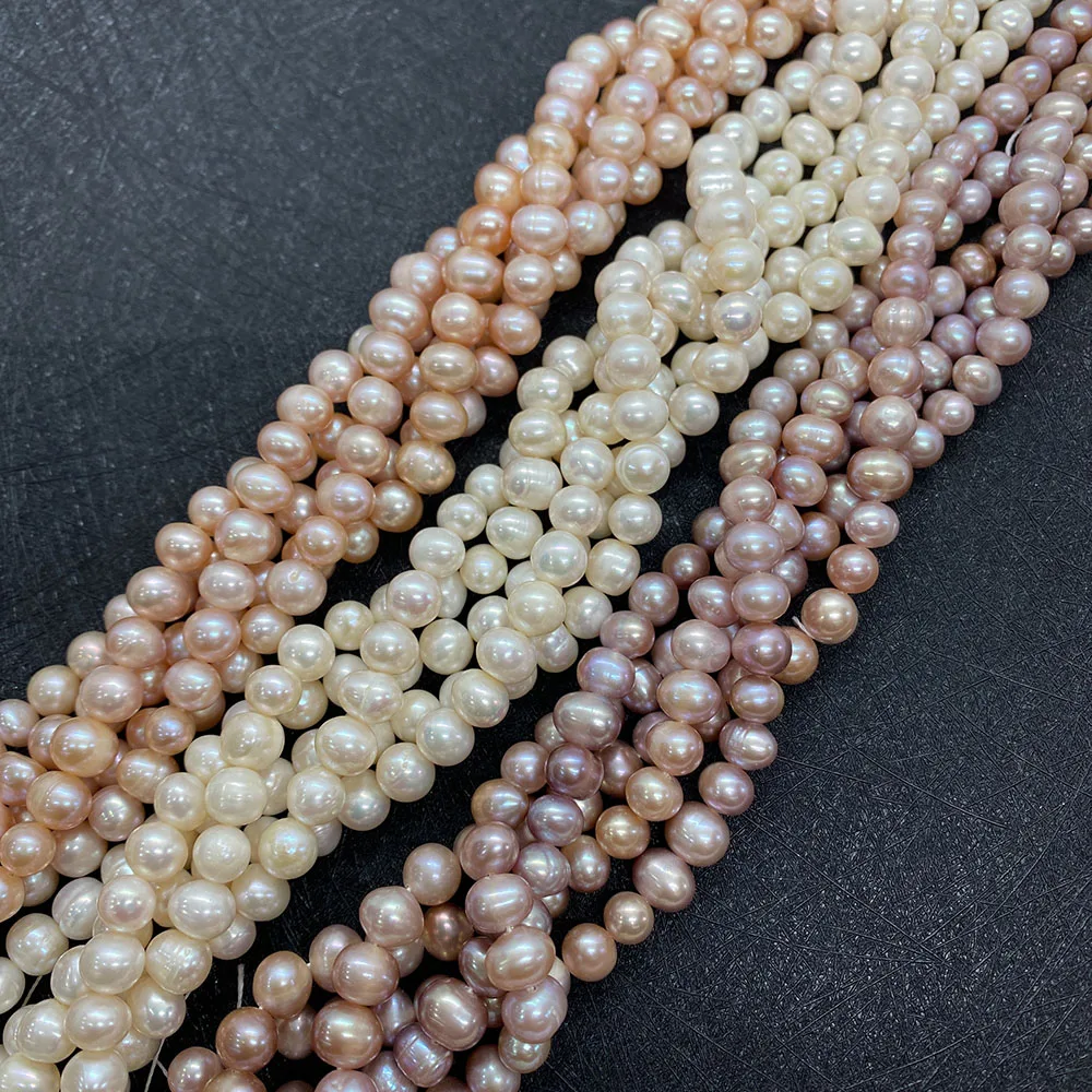 High-quality Natural Freshwater Pearls Exquisite Loose Beads Suitable for Handmade DIY Charm Necklace Bracelet Jewelry Making
High-quality Natural Freshwater Pearls Exquisite Loose Beads Suitable for Handmade DIY Charm Necklace Bracelet Jewelry Making