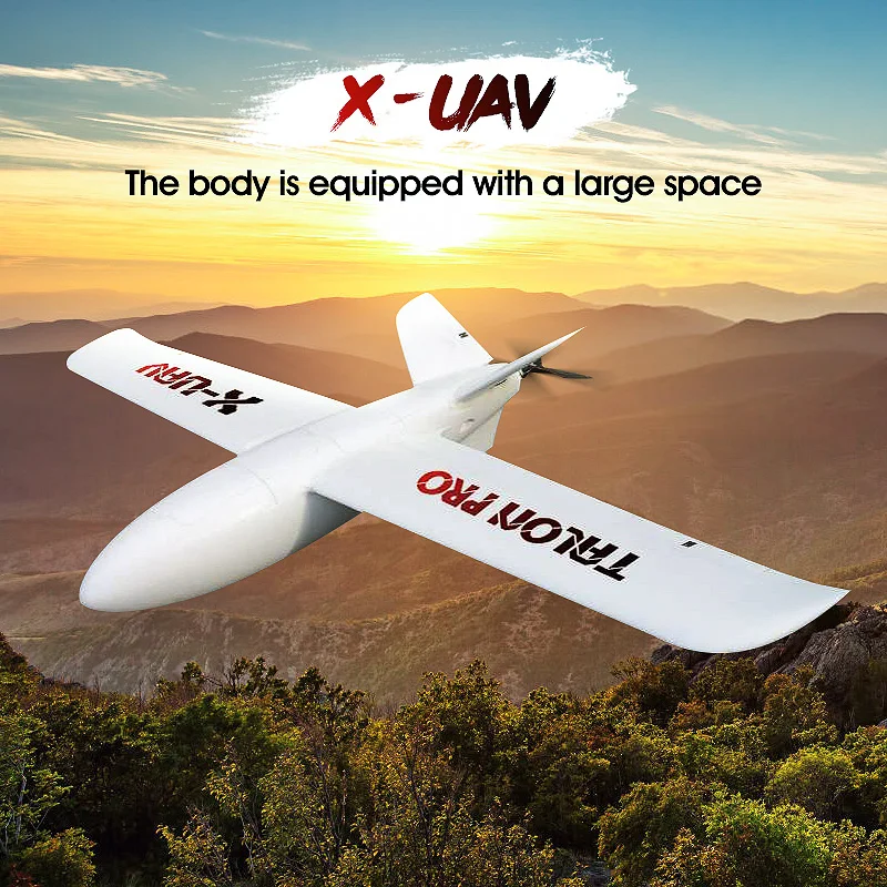 X-UAV, модернизированная модель толстого солдата с неподвижными крыльями для аэросъемки, модель переноски FPV, радиоуправляемый самолет, Квадр...
X-UAV, модернизированная модель толстого солдата с неподвижными крыльями для аэросъемки, модель переноски FPV, радиоуправляемый самолет, Квадр...