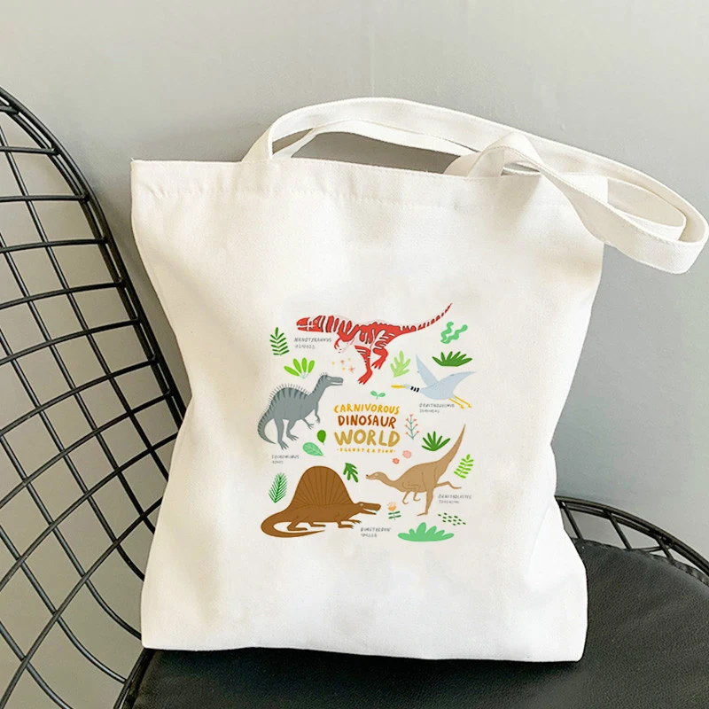 Dinosaur Anime Reusable Bag Customizable Fabric Summer Beach Canvas Shopper Women's Logo Luxury Designer Handbag Handbags Tote
Dinosaur Anime Reusable Bag Customizable Fabric Summer Beach Canvas Shopper Women's Logo Luxury Designer Handbag Handbags Tote