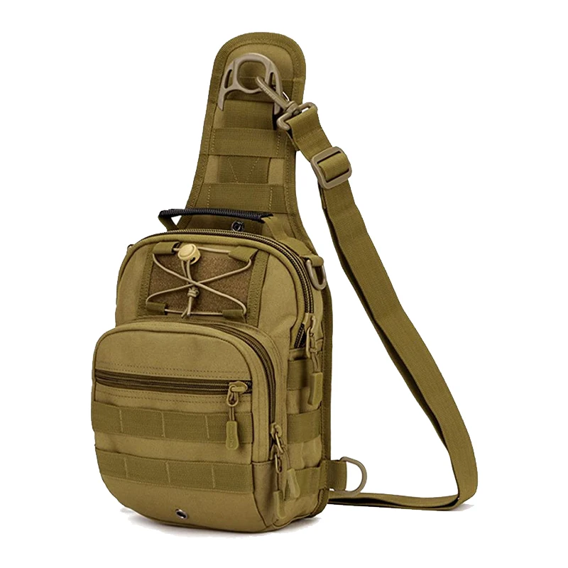 Wolf Brown Four-Use Bag Tactical Military Sling Chest Pack Cross Body MOLLE Laptop Backpack Large Shoulder Duffel Bags Gear Duty
Wolf Brown Four-Use Bag Tactical Military Sling Chest Pack Cross Body MOLLE Laptop Backpack Large Shoulder Duffel Bags Gear Duty