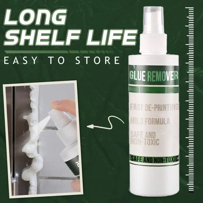 200ML Strong Efficient Glue Remover Multi-use Debonder Ceramic Tile Glass Wall Self-adhesive Cleaner Dissolving Agent | Дом и сад