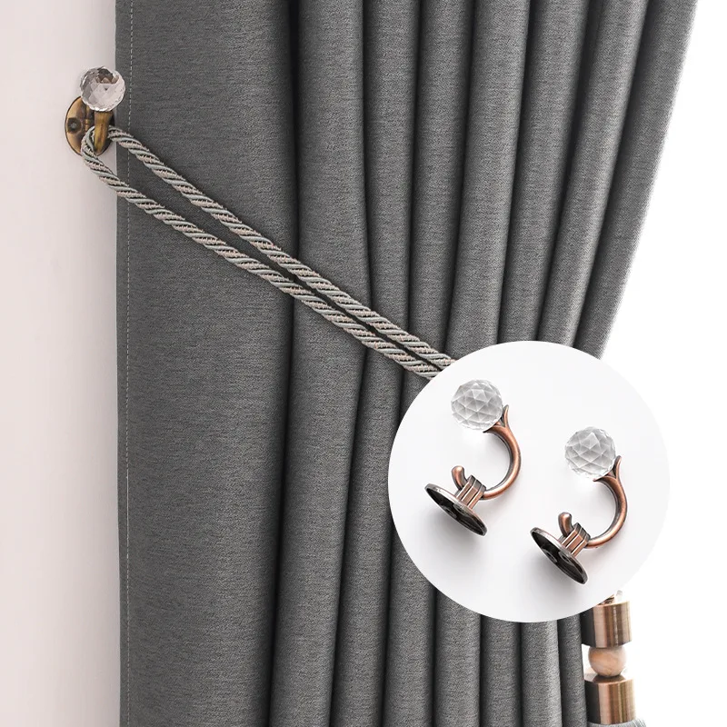 2pcs Vintage Alloy Curtain Holdbacks Crystal Glass Curtain Holdback Wall Tie Back Hooks Hanger Holder Curtain Rods Accessoires
2pcs Vintage Alloy Curtain Holdbacks Crystal Glass Curtain Holdback Wall Tie Back Hooks Hanger Holder Curtain Rods Accessoires