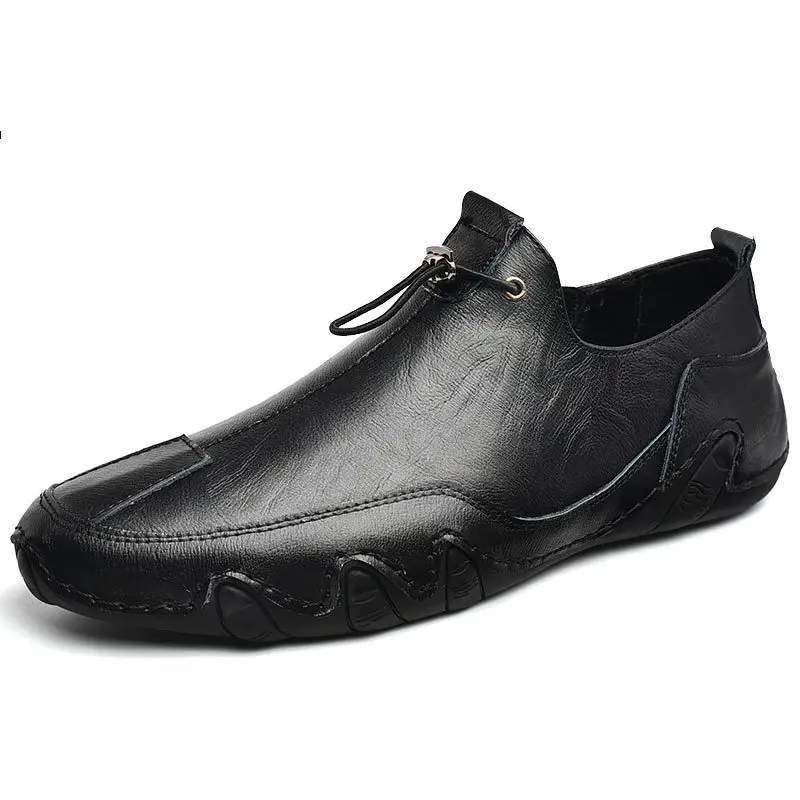 Quality Men Loafers Casual Leather Man Flats Driving Shoes Outdoor Black White Light Slip-on Moccasins Plus Size 38-46
Quality Men Loafers Casual Leather Man Flats Driving Shoes Outdoor Black White Light Slip-on Moccasins Plus Size 38-46