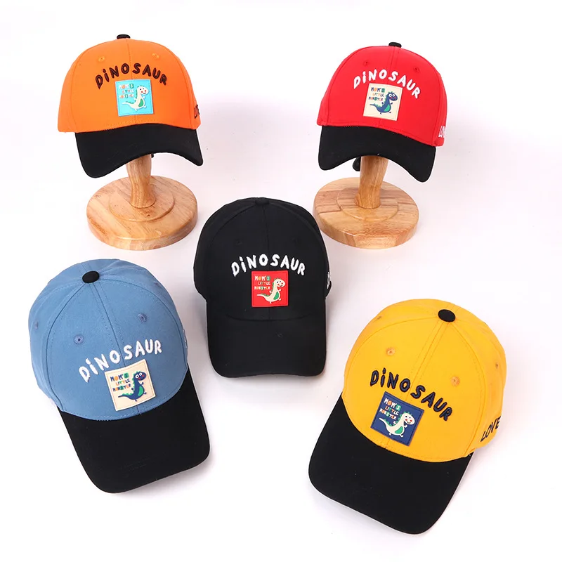 Autumn Children Hats Cartoon Dinosaur Kids Baseball Cap Tide Handsome Boy Snapback Hat Infant Toddler Girl Outdoor Visors 2-7Y
Autumn Children Hats Cartoon Dinosaur Kids Baseball Cap Tide Handsome Boy Snapback Hat Infant Toddler Girl Outdoor Visors 2-7Y