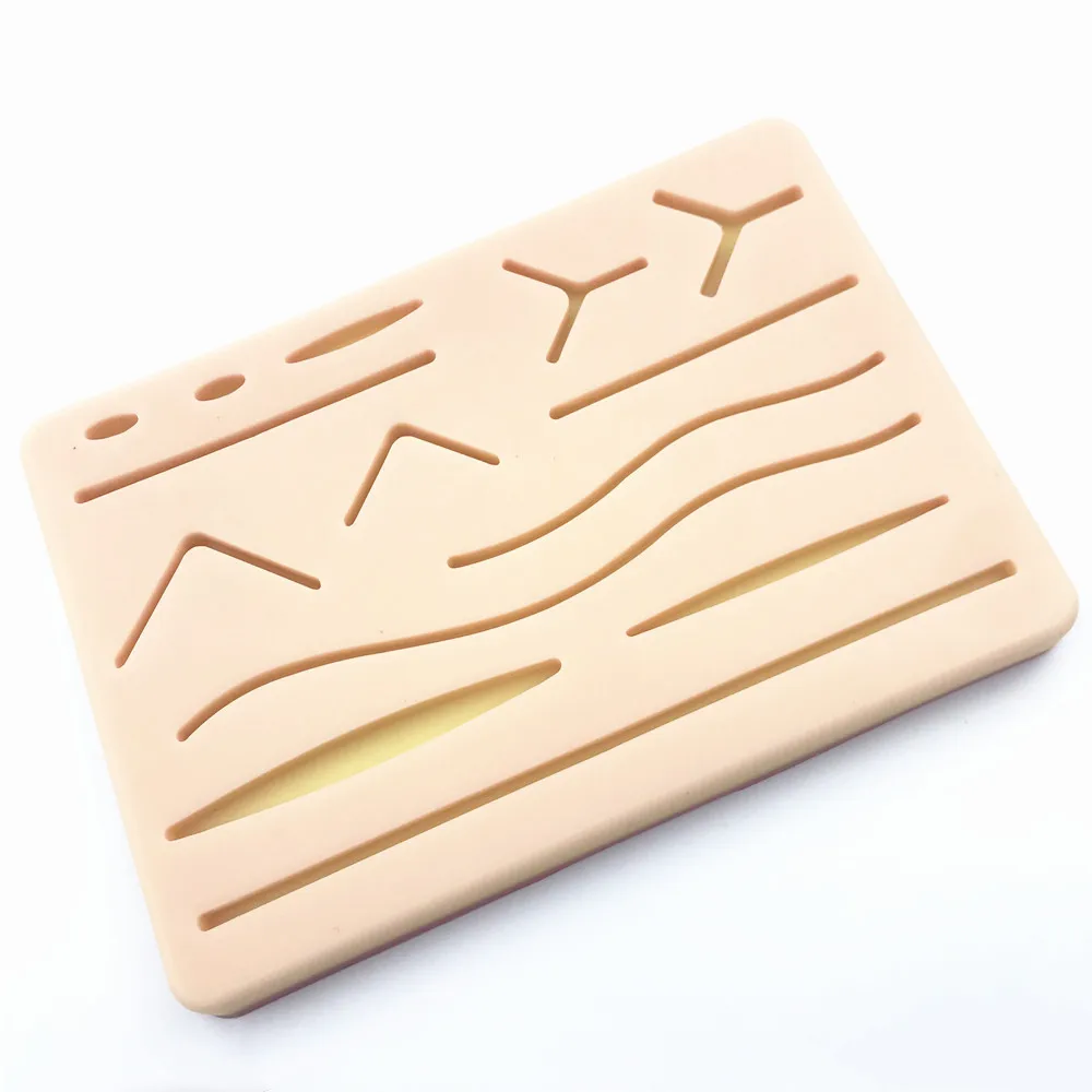 Y Traumatic Skin Suture Training model Pad with Wound silicone suture Practice pad Teaching equipment
Y Traumatic Skin Suture Training model Pad with Wound silicone suture Practice pad Teaching equipment