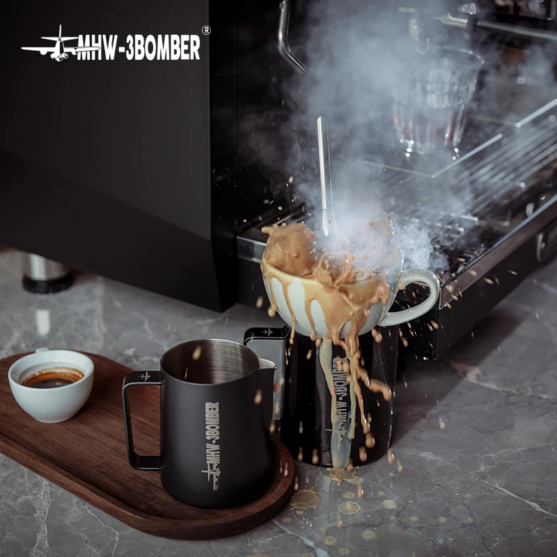 350/600/700ml MHW-3BOMBER Coffee Milk Jug Stainless Steel Frothing Pitcher Milk Frother Mug Espresso Cups For Barista Tool
350/600/700ml MHW-3BOMBER Coffee Milk Jug Stainless Steel Frothing Pitcher Milk Frother Mug Espresso Cups For Barista Tool