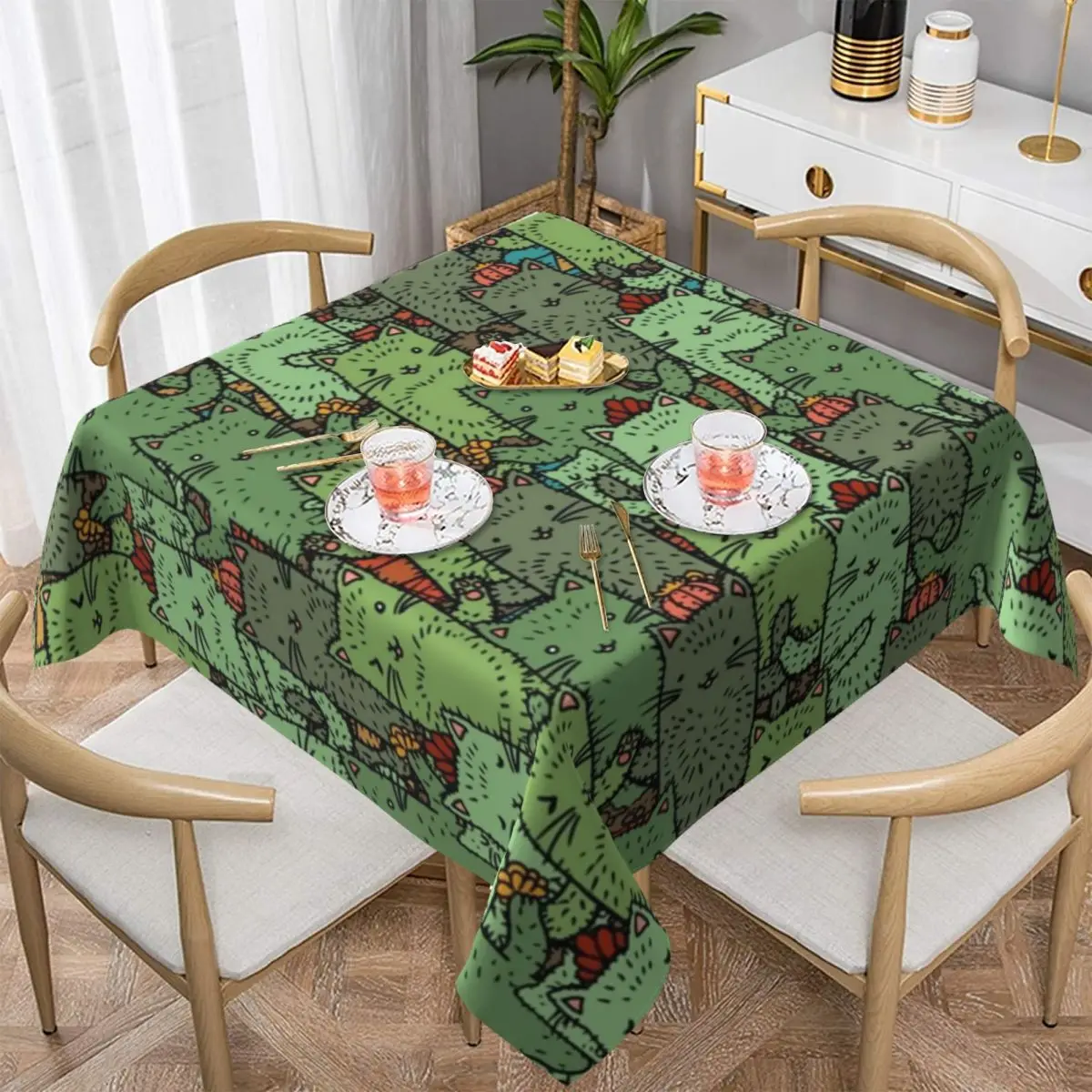 Cactus Tablecloth Outdoor Polyester Table Cover Decorative Cheap Protection Printed Table Cloth
Cactus Tablecloth Outdoor Polyester Table Cover Decorative Cheap Protection Printed Table Cloth