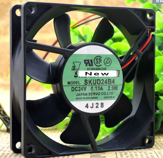 For Emacro For Japan Servo SKUD24B4 DC 24 V0.13A 90x90x25mm 2-wire 2-pin connector Server Cooling Fan
For Emacro For Japan Servo SKUD24B4 DC 24 V0.13A 90x90x25mm 2-wire 2-pin connector Server Cooling Fan