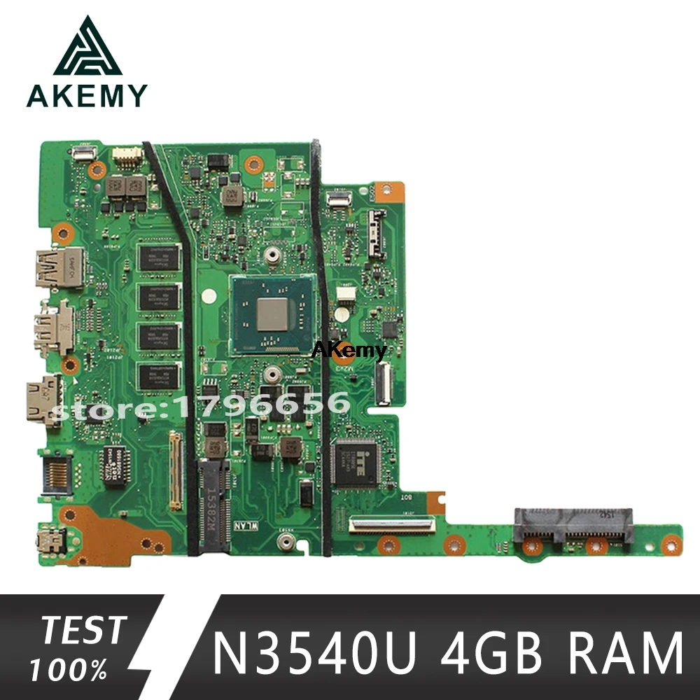 E502MA Laptop Motherboard For Asus E402MA E502MA E402M E502M E402 E502 N3540U 4GB-RAM original Mainboard 100% test ok
E502MA Laptop Motherboard For Asus E402MA E502MA E402M E502M E402 E502 N3540U 4GB-RAM original Mainboard 100% test ok