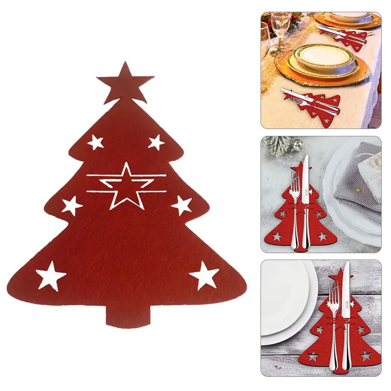 1 set of Christmas tree cutlery set, non-woven Christmas tree cutlery set, cutlery bag 4 pieces as a set S7
1 set of Christmas tree cutlery set, non-woven Christmas tree cutlery set, cutlery bag 4 pieces as a set S7