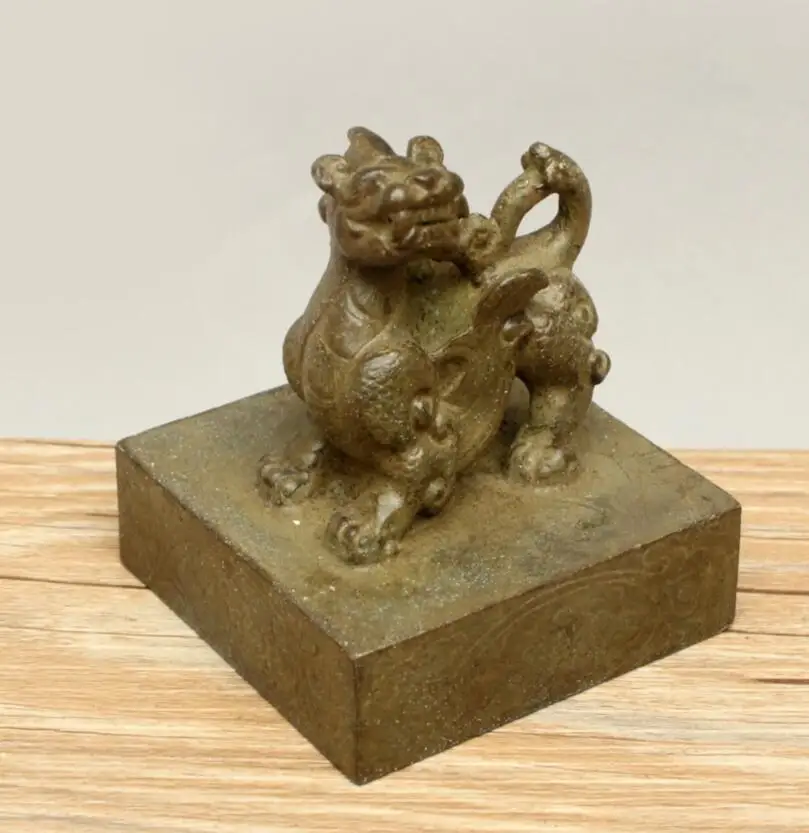 Archaize brass animal seal crafts statue
Archaize brass animal seal crafts statue