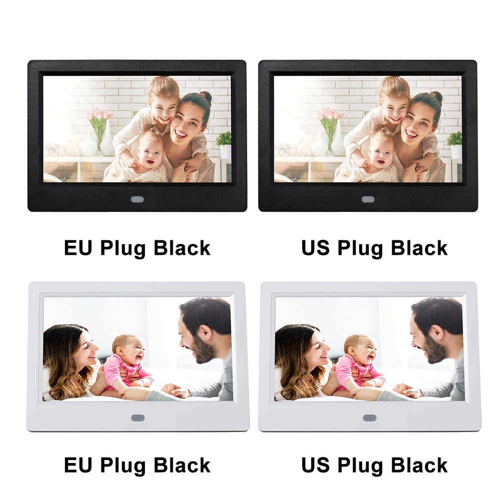 7in Digital Photo Display Album Electronic Picture Video Audio Music Movie Play Frame Family Home Desktop Decoration decorations
7in Digital Photo Display Album Electronic Picture Video Audio Music Movie Play Frame Family Home Desktop Decoration decorations