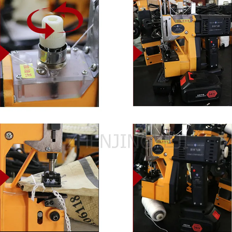Portable Recharge Automatic Sewing Bag Machine Packer Weave Bag Seal Electric Sewing Bag Equipment Continuous Sealing Tool 220V
Portable Recharge Automatic Sewing Bag Machine Packer Weave Bag Seal Electric Sewing Bag Equipment Continuous Sealing Tool 220V