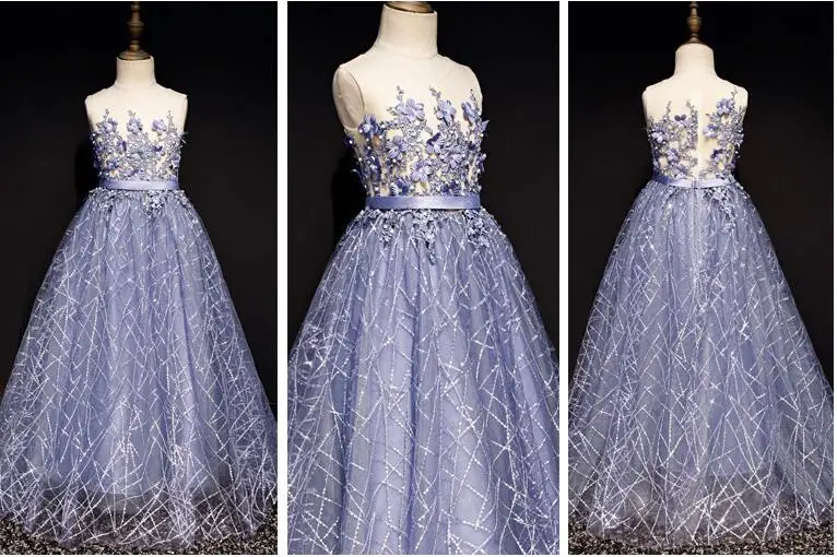 Kids Girls Formal Evening Party Gowns Long Wedding Princess Flower Girls Dresses Shining Sequins Tulle Junior Bridesmaid Clothes
Kids Girls Formal Evening Party Gowns Long Wedding Princess Flower Girls Dresses Shining Sequins Tulle Junior Bridesmaid Clothes