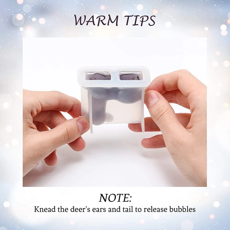 Resin Molds 34Pcs Silicone Molds for Resin, Epoxy Resin Molds Box Molds Kit with Deer Hanging Bar, Lipstick Organizer
Resin Molds 34Pcs Silicone Molds for Resin, Epoxy Resin Molds Box Molds Kit with Deer Hanging Bar, Lipstick Organizer