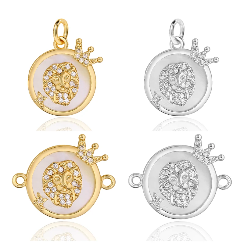 New Fashion Simple Golden Silver Copper Gilded Lion Crown Small Pendant Hand Brand DIY Necklace Bracelet Jewelry Accessories
New Fashion Simple Golden Silver Copper Gilded Lion Crown Small Pendant Hand Brand DIY Necklace Bracelet Jewelry Accessories