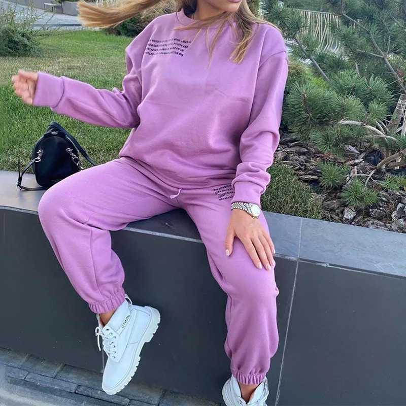 Women's Tracksuit 2021 Oversize Hoodie Long Sleeve+Jogging Pants Suit Female Letter Sports s Fitness Sportswear
Women's Tracksuit 2021 Oversize Hoodie Long Sleeve+Jogging Pants Suit Female Letter Sports s Fitness Sportswear