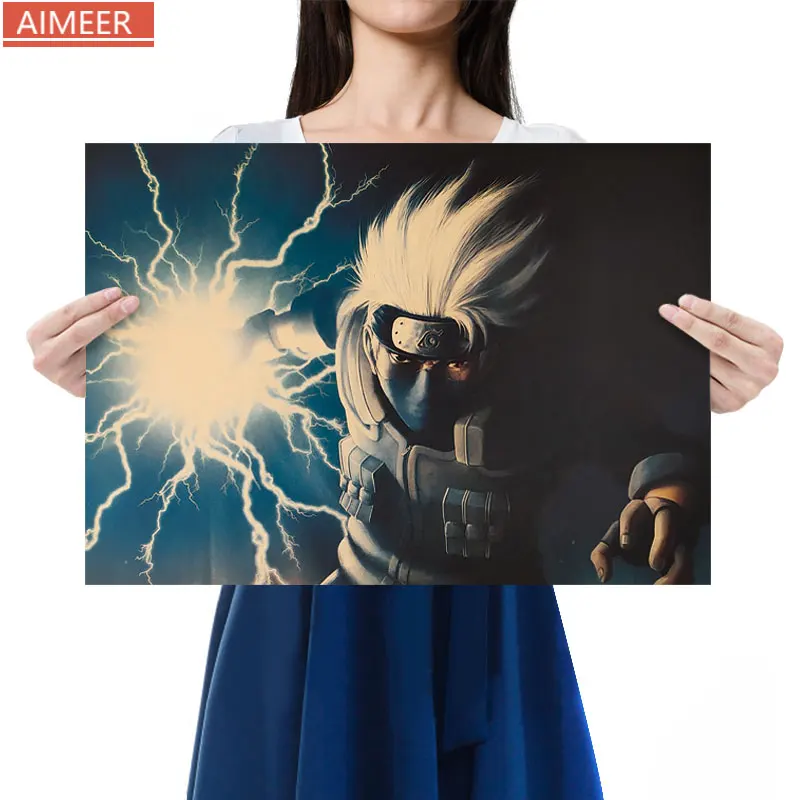 Copy ninja vintage anime character Hatake Kakashi from Ninja retro kraft posters bar cafe decor painting wall stickers
Copy ninja vintage anime character Hatake Kakashi from Ninja retro kraft posters bar cafe decor painting wall stickers