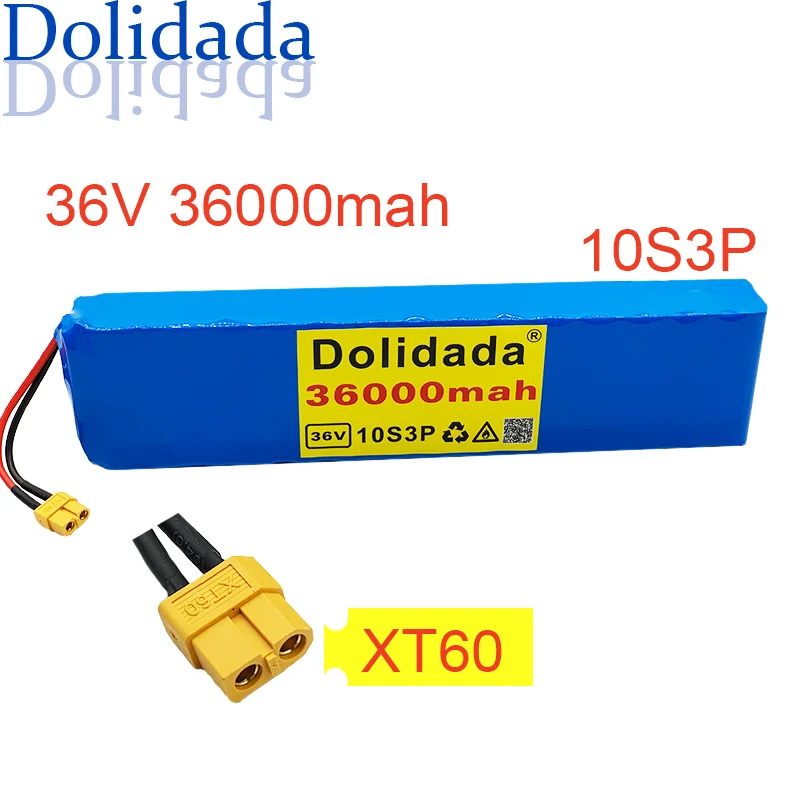 Новый литий-ионный аккумулятор 36 В 36000 мАч 600 Вт 10s3p 20A BMS Xiaomi M365 Pro eBike, велосипедный скутер XT60 или Tplug
Новый литий-ионный аккумулятор 36 В 36000 мАч 600 Вт 10s3p 20A BMS Xiaomi M365 Pro eBike, велосипедный скутер XT60 или Tplug