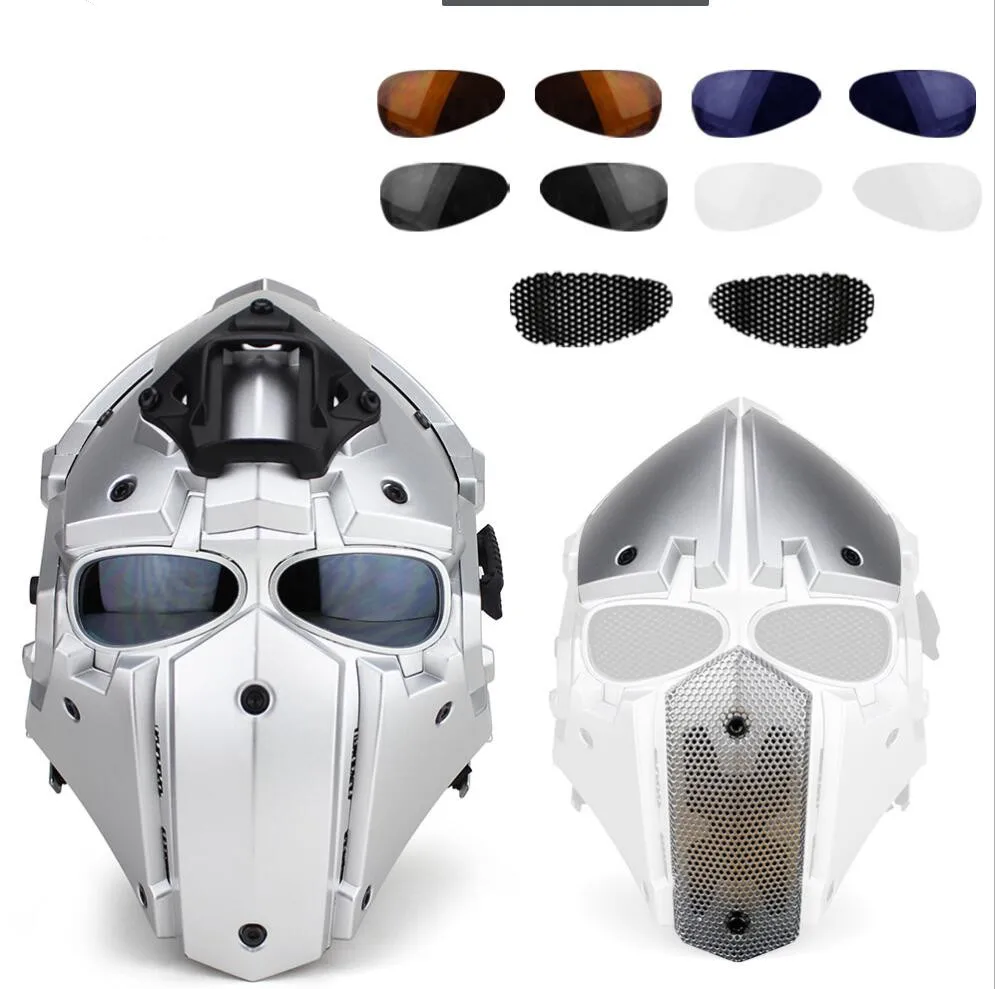 NEW Tactical Mask Fast Helmet Airsoft Sport Play Motorcycle Hunting Iron Multi-Function CS Outdoor Protect Equipment