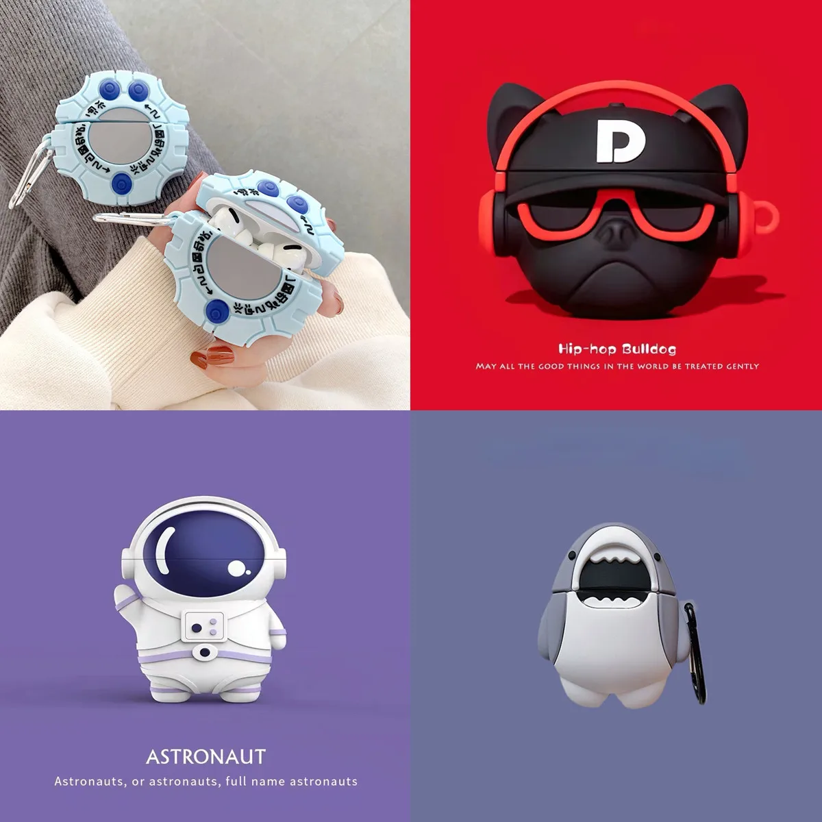 3D Cute Cartoon Digimon Monster Digivice Headphone Cases For Apple Airpods Pro 3 Soft Silicone Earphone Protection Cover Case
3D Cute Cartoon Digimon Monster Digivice Headphone Cases For Apple Airpods Pro 3 Soft Silicone Earphone Protection Cover Case