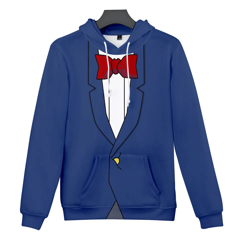 Anime Detective Conan Cosplay Costumes Pullover Hooded Zip Sweatshirt Harajuku Hip-Hop Loose Streetwear Casual
Anime Detective Conan Cosplay Costumes Pullover Hooded Zip Sweatshirt Harajuku Hip-Hop Loose Streetwear Casual
