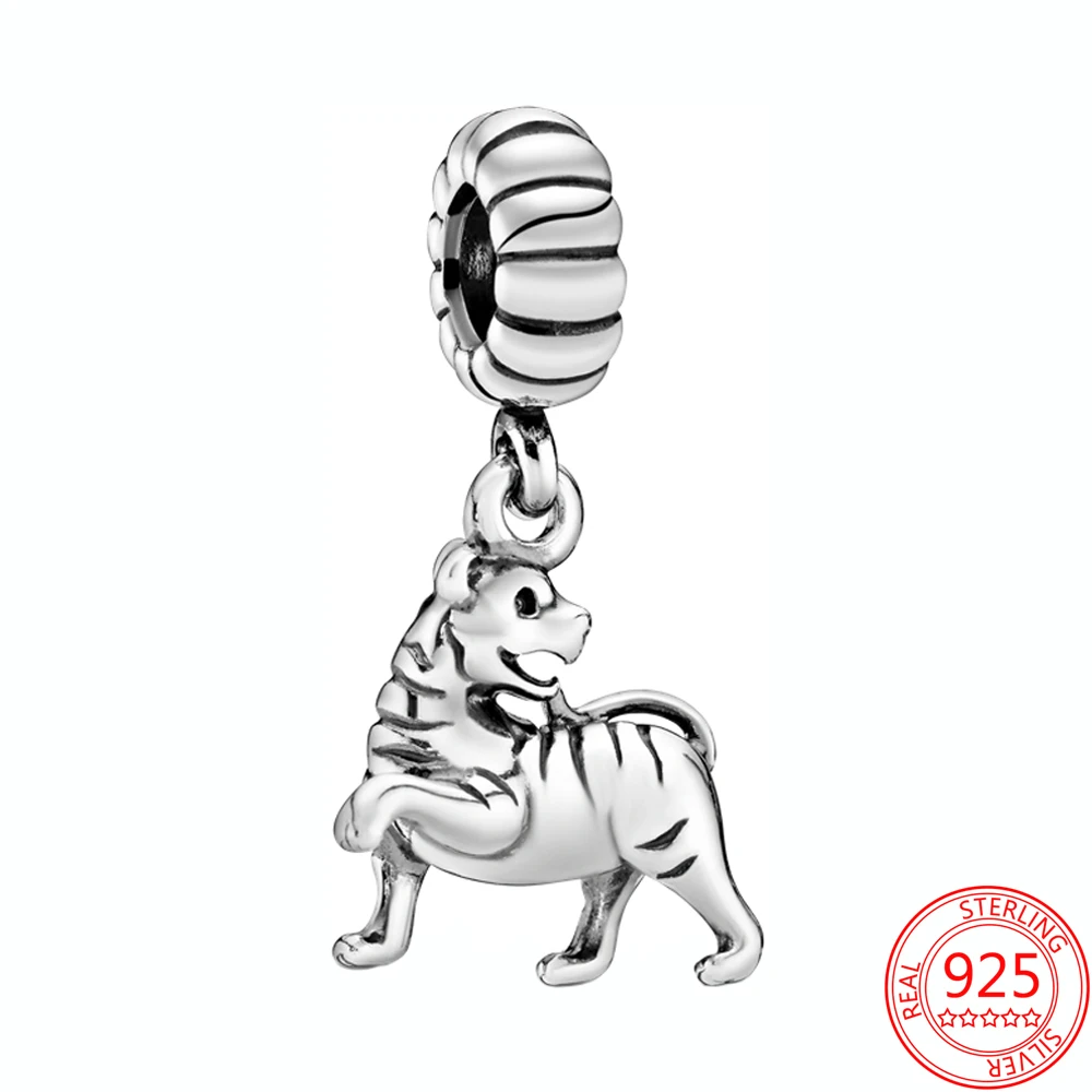 Hot Sale 100% 925 Sterling Silver Zodiac-Tiger Charm Pendant Fit Original Pandora DIY Bracelet Necklace Jewelry Gift for Women
Hot Sale 100% 925 Sterling Silver Zodiac-Tiger Charm Pendant Fit Original Pandora DIY Bracelet Necklace Jewelry Gift for Women