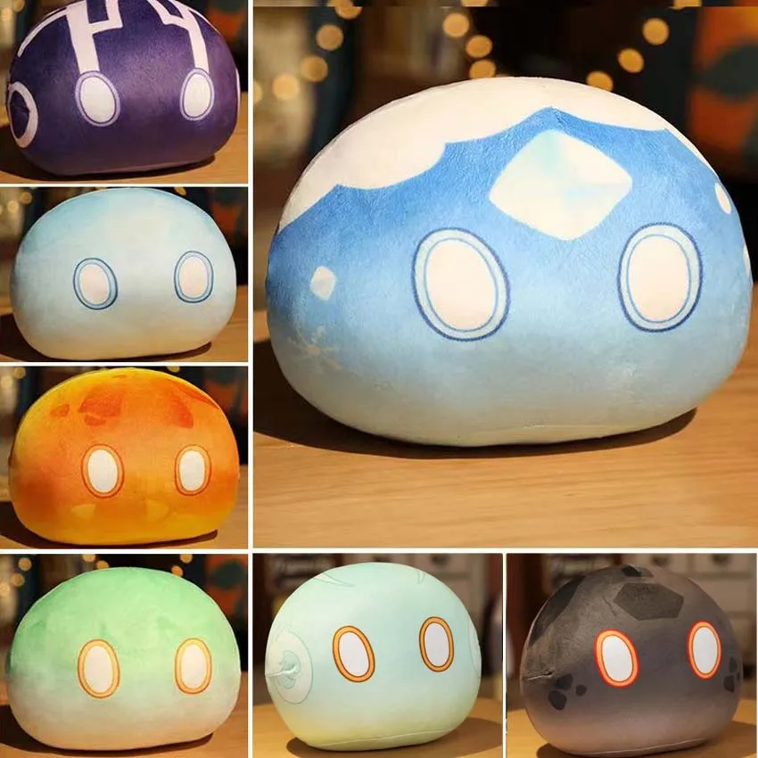 Game Genshin Impact Slime Theme Kawaii Plush Dolls Keli Dango Throw Handful Toys Cartoon Birthday Xmas Gift Toys
Game Genshin Impact Slime Theme Kawaii Plush Dolls Keli Dango Throw Handful Toys Cartoon Birthday Xmas Gift Toys
