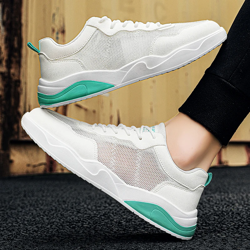 Men's Portable Breathable Running Shoes Comfortable Skate Sneaker Womens Non-slip Wear-resistant Outdoor Walking Men Sport Shoes
Men's Portable Breathable Running Shoes Comfortable Skate Sneaker Womens Non-slip Wear-resistant Outdoor Walking Men Sport Shoes
