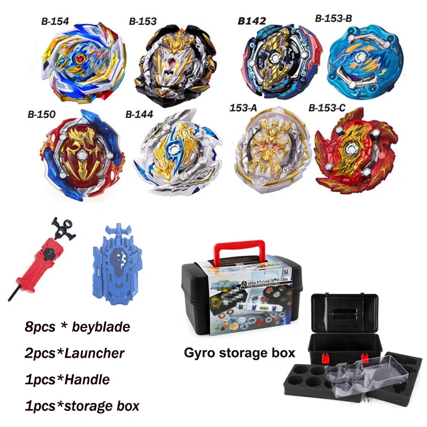 Набор пусковых установок Beyblades GT B153 металлические игрушки волчок Bey Blade Blades bay blade